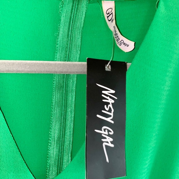 Nasty Gal - Emerald Green Romper - Picture 4 of 4